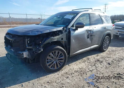 2024 Nissan Pathfinder Sl 4Wd from USA, damaged, VIN 5N1DR3CDXRC264678